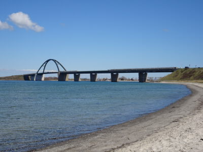 Die Fehmarnsundbrücke aus Sicht des Festlandes